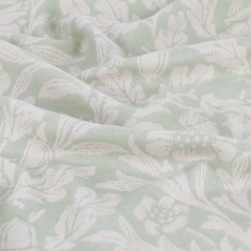 Acorn Tonal Jacquard Throw Sage