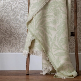 Acorn Tonal Jacquard Throw Sagebedding sets ,throw blankets 
