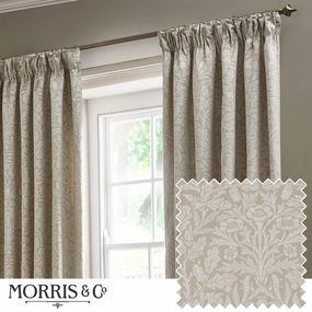 Acorn Tonal Matt Jacquard Pencil Pleat Curtains Linenbedding sets ,throw blankets 