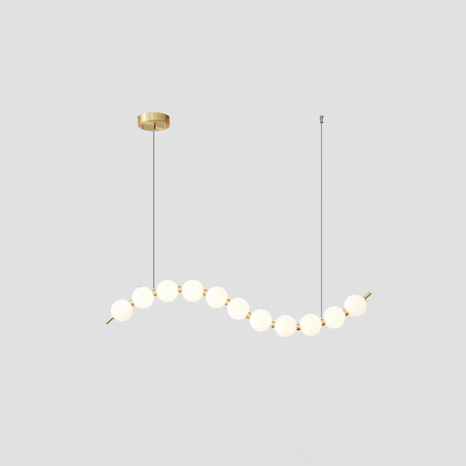 Acrylic Pearl Necklace Chandelier