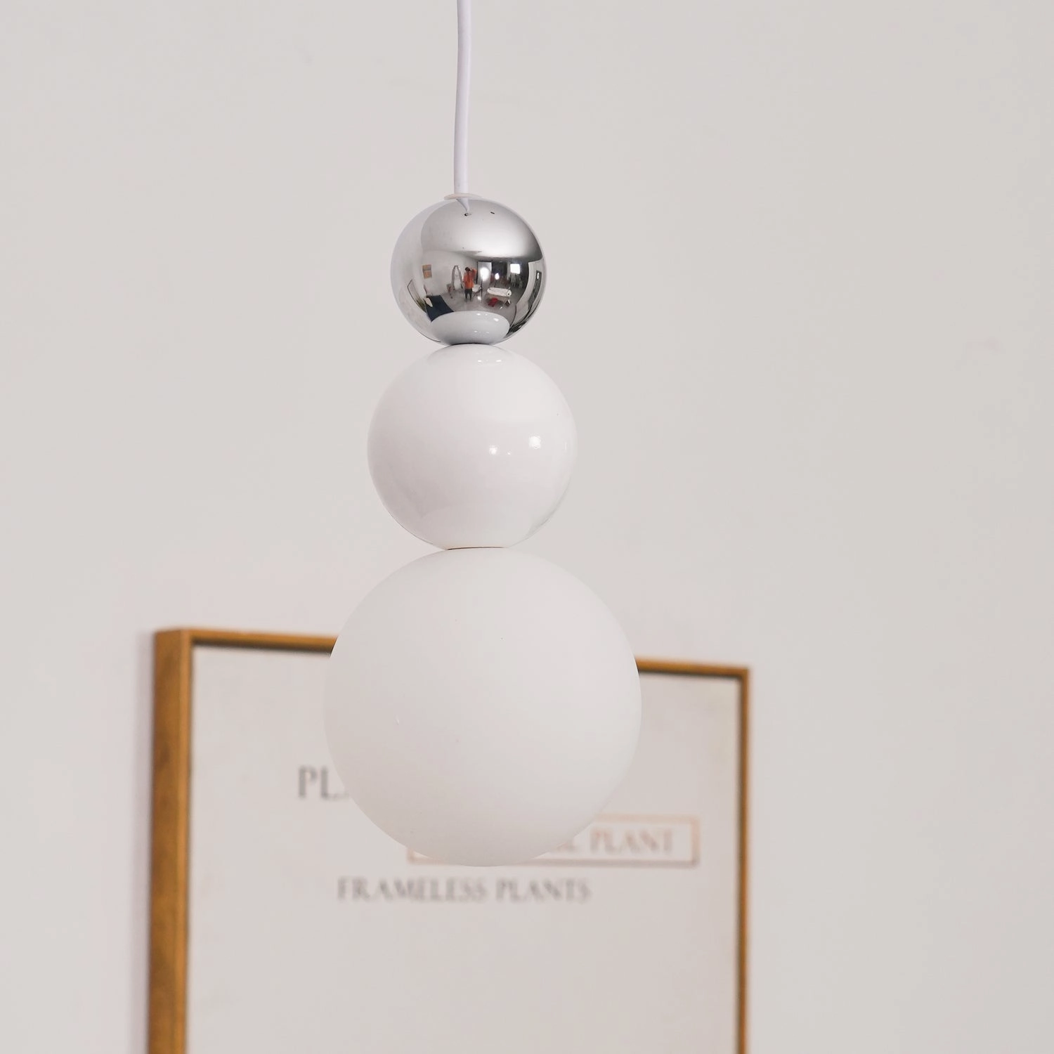 Acrylic Three Ball Pendant Lamp
