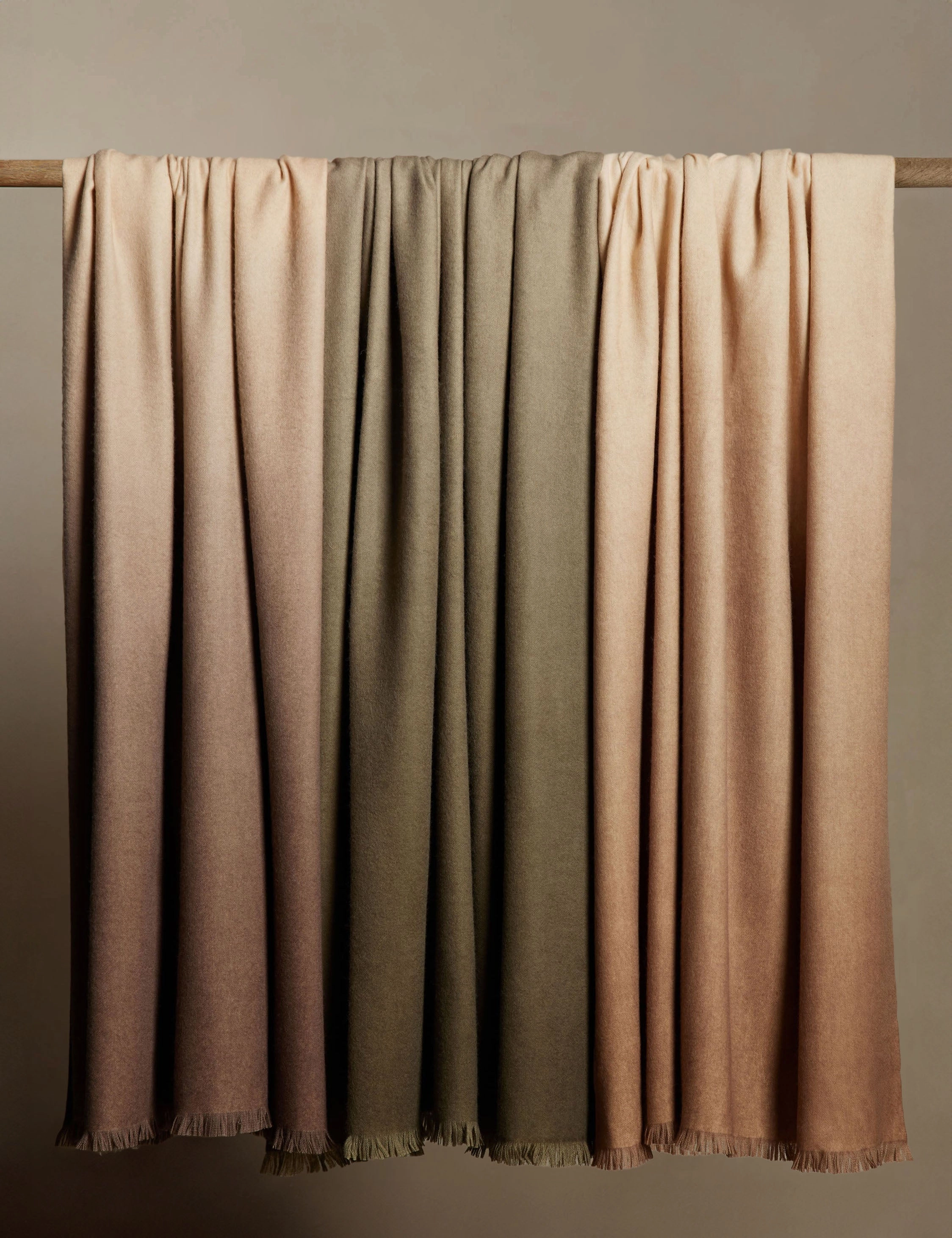 Activity Beneath The Surface Cashmere Throw by James Perkins