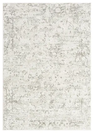 Adela Grey and Ivory Distressed Floral Rugmodern color block patchwork rug