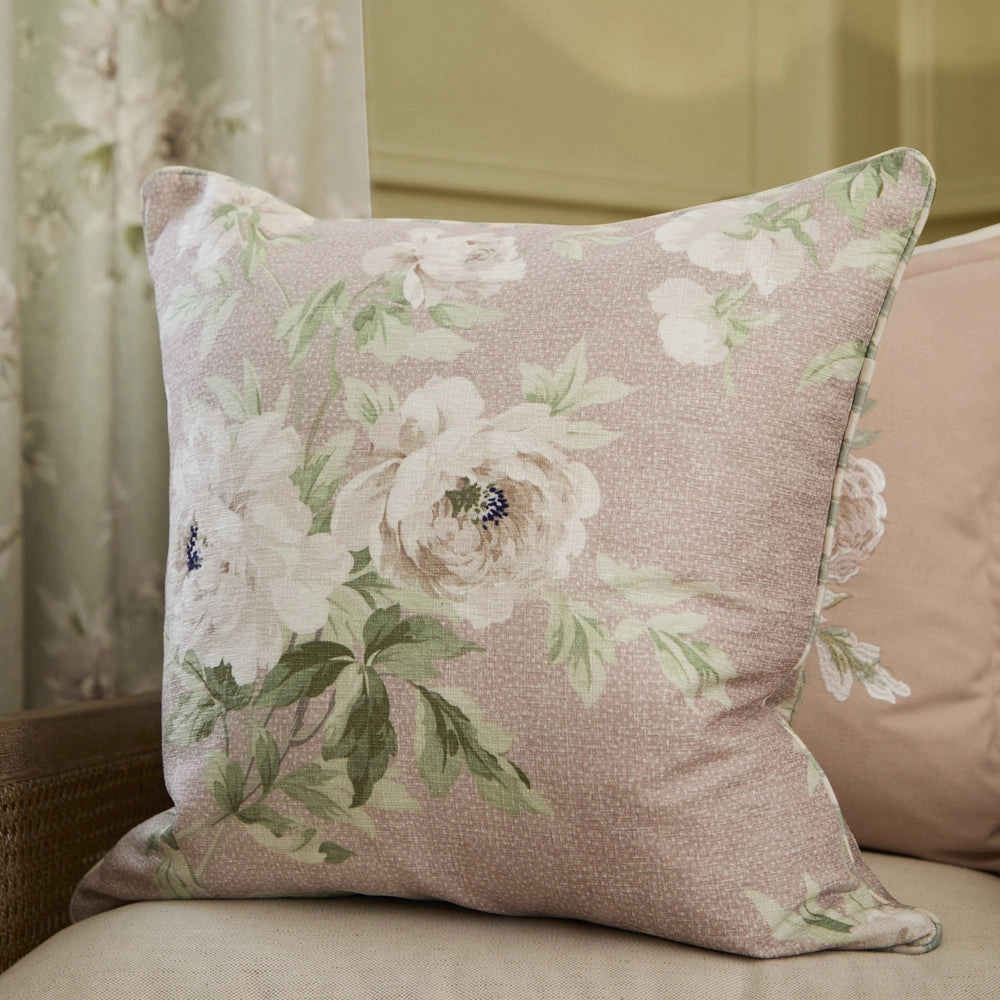 Adele Floral Chenille Cushion Rosebedding sets ,throw blankets 