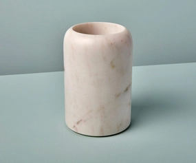 Adia White Marble Bottle Holderhome decoration ,modern home decor 