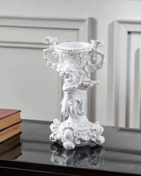 Adorable Angel Cherub Candle Standhome decor ,wall decor 