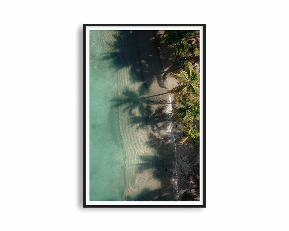 Aerial Coastmodern abstract painting decor