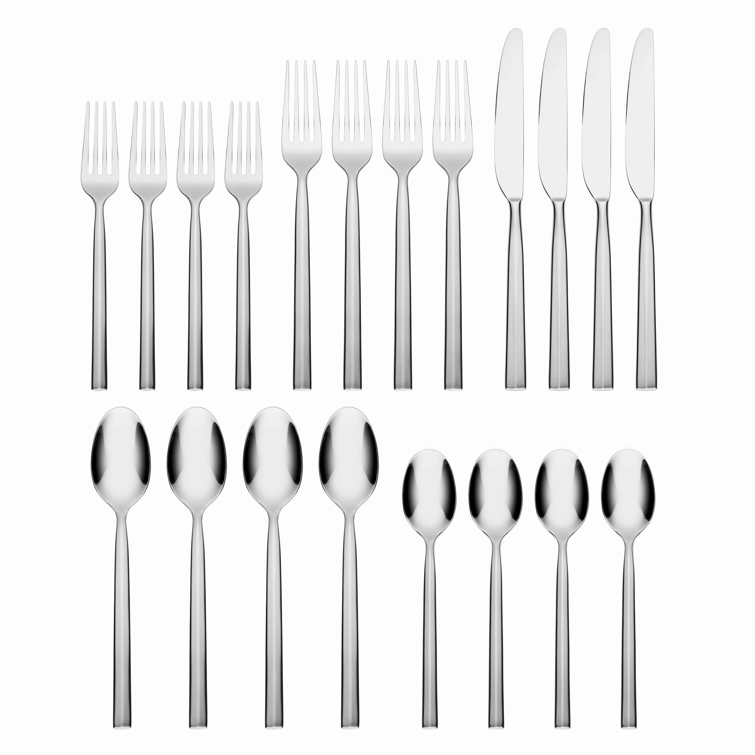 Aero Mirror 20 Piece Flatware Set