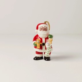 African American Santa Stocking Ornamenthome decorative items