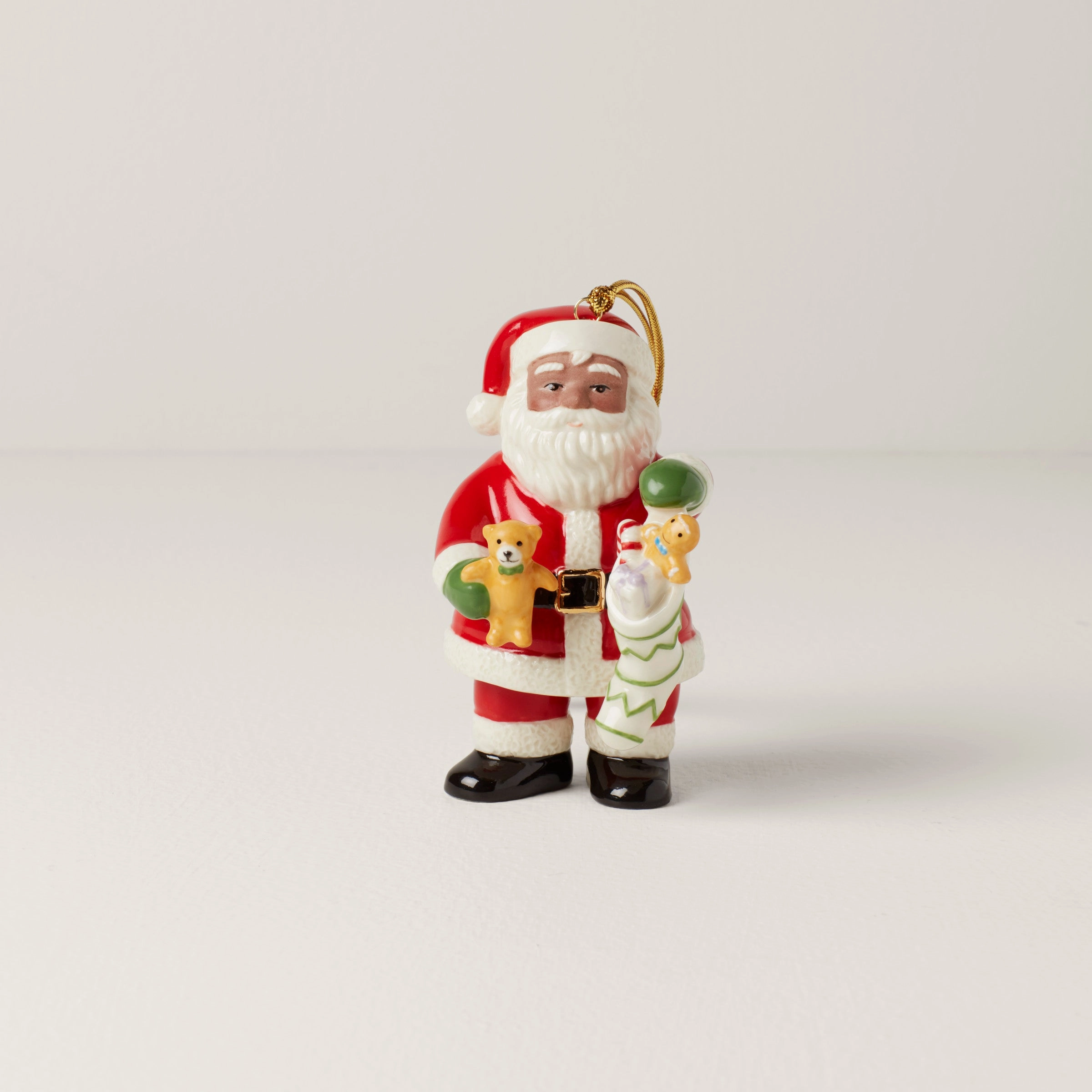 African American Santa Stocking Ornamenthome decorative items