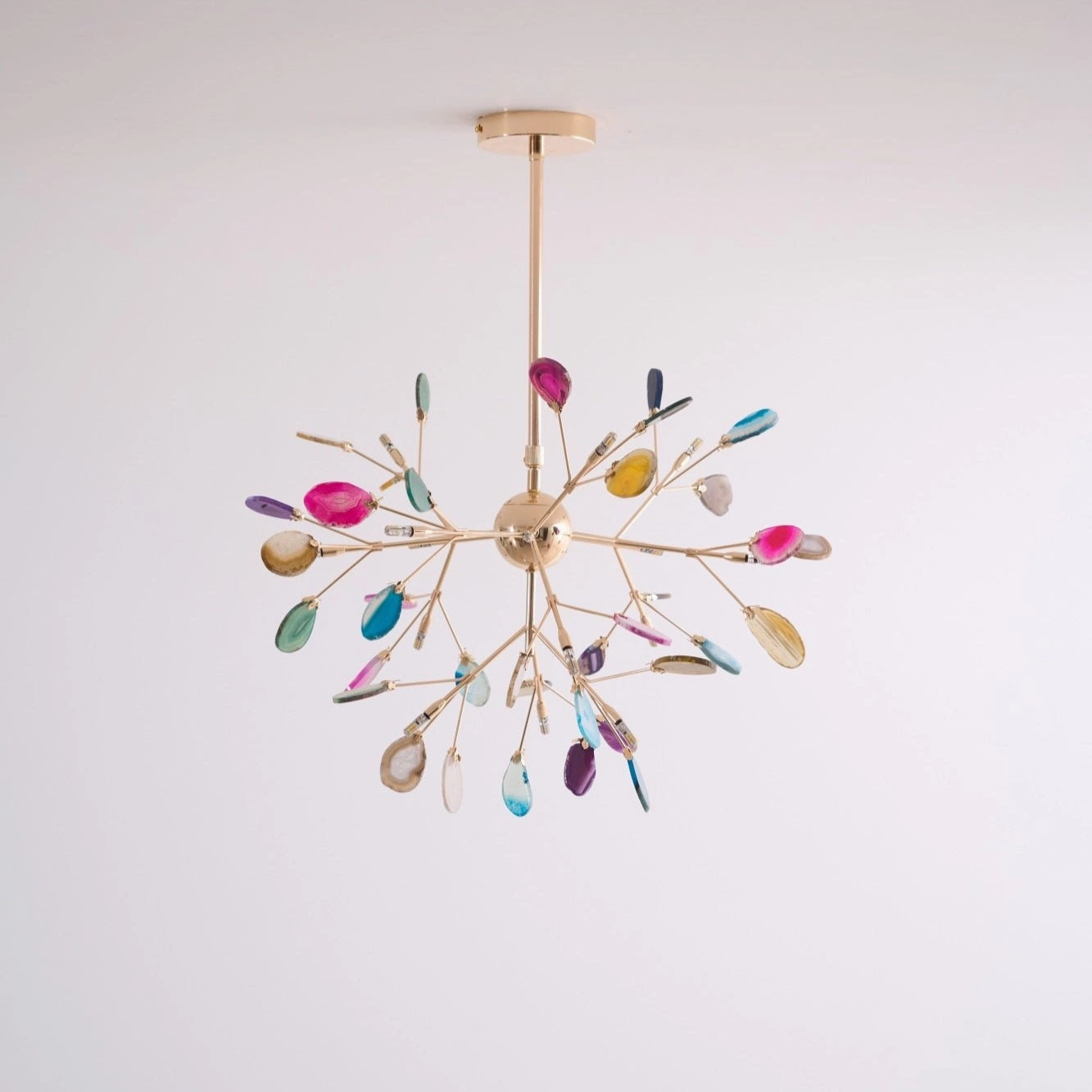 Agate Flake Chandelier