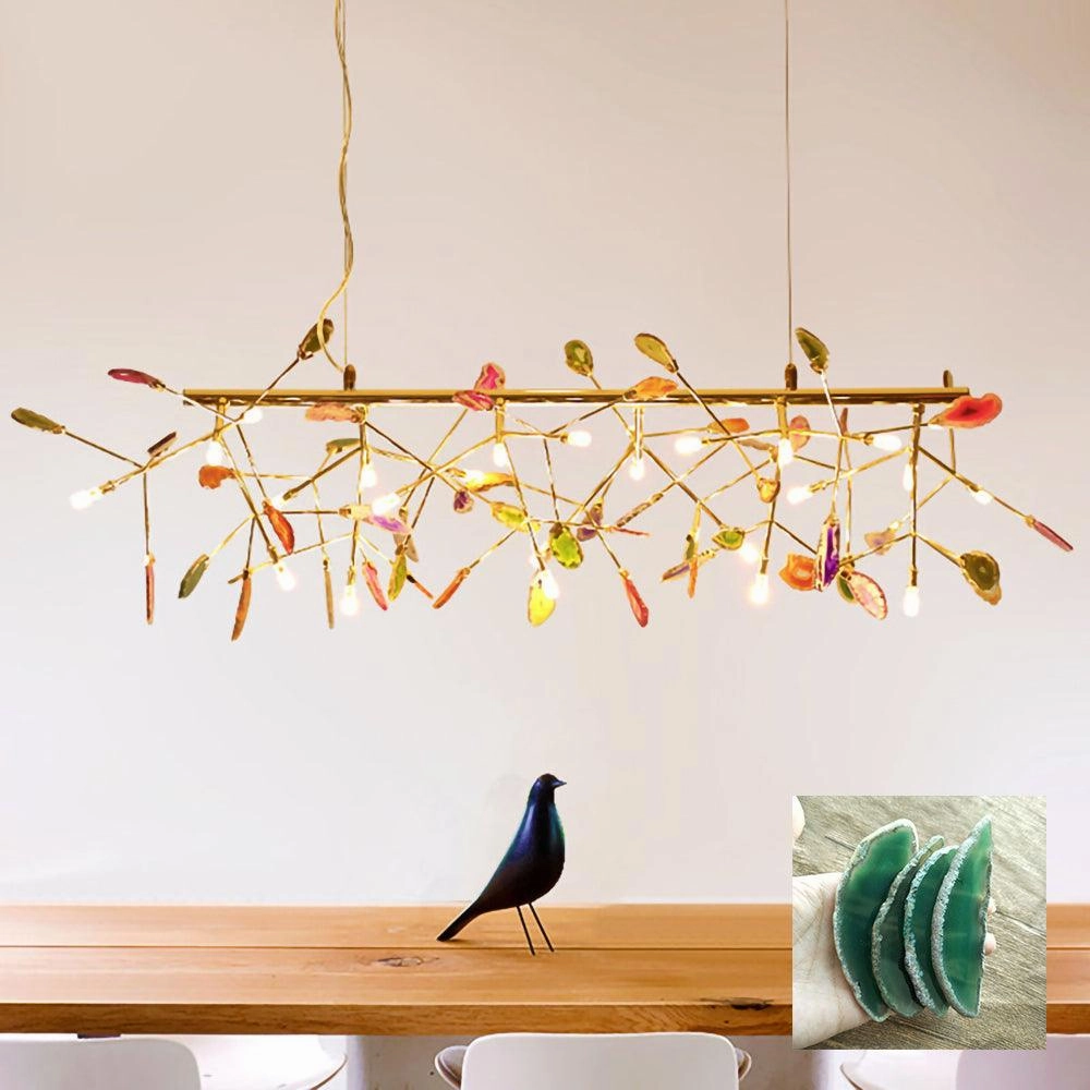 Agate Flake Chandelier