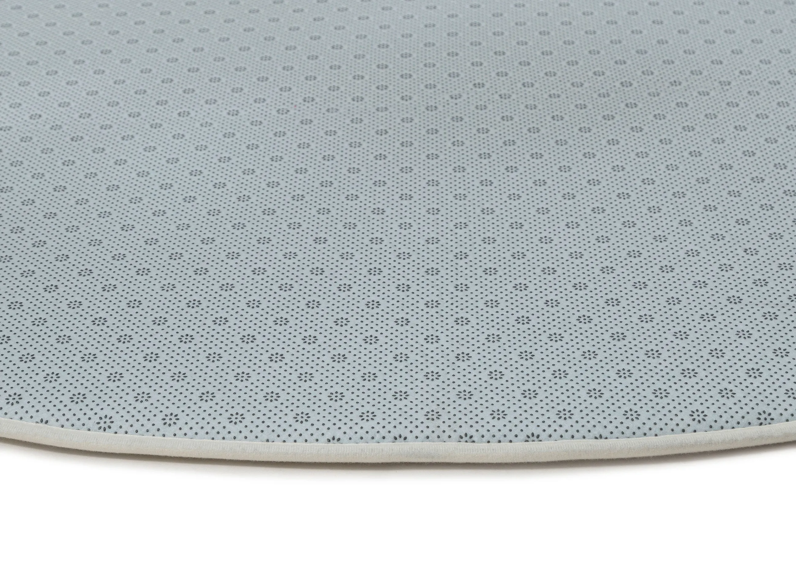 Aggy Pink Neutral Plush Rollie Pollie Round Playmat