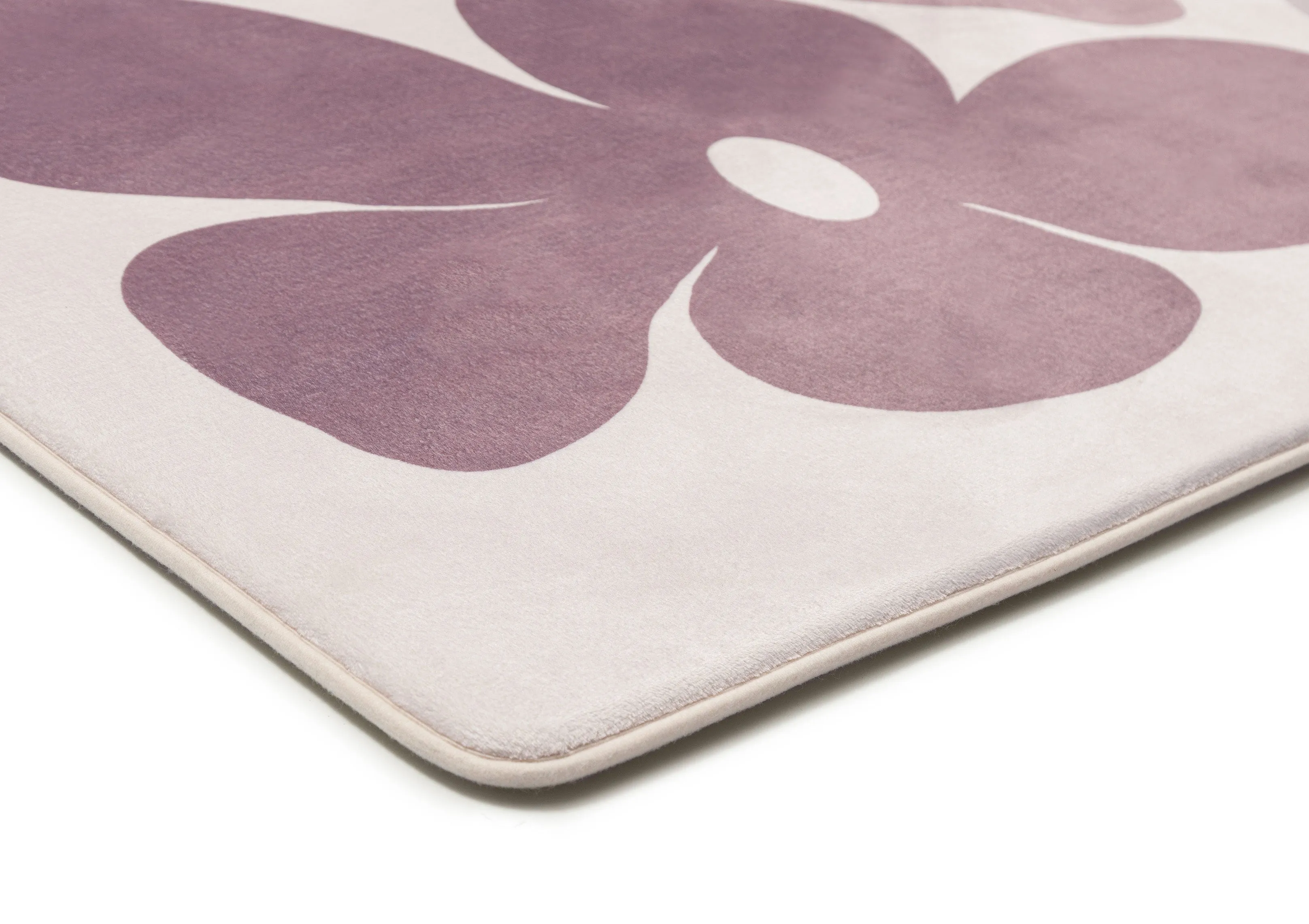 Aica Purple Flowers Rollie Pollie Playmat