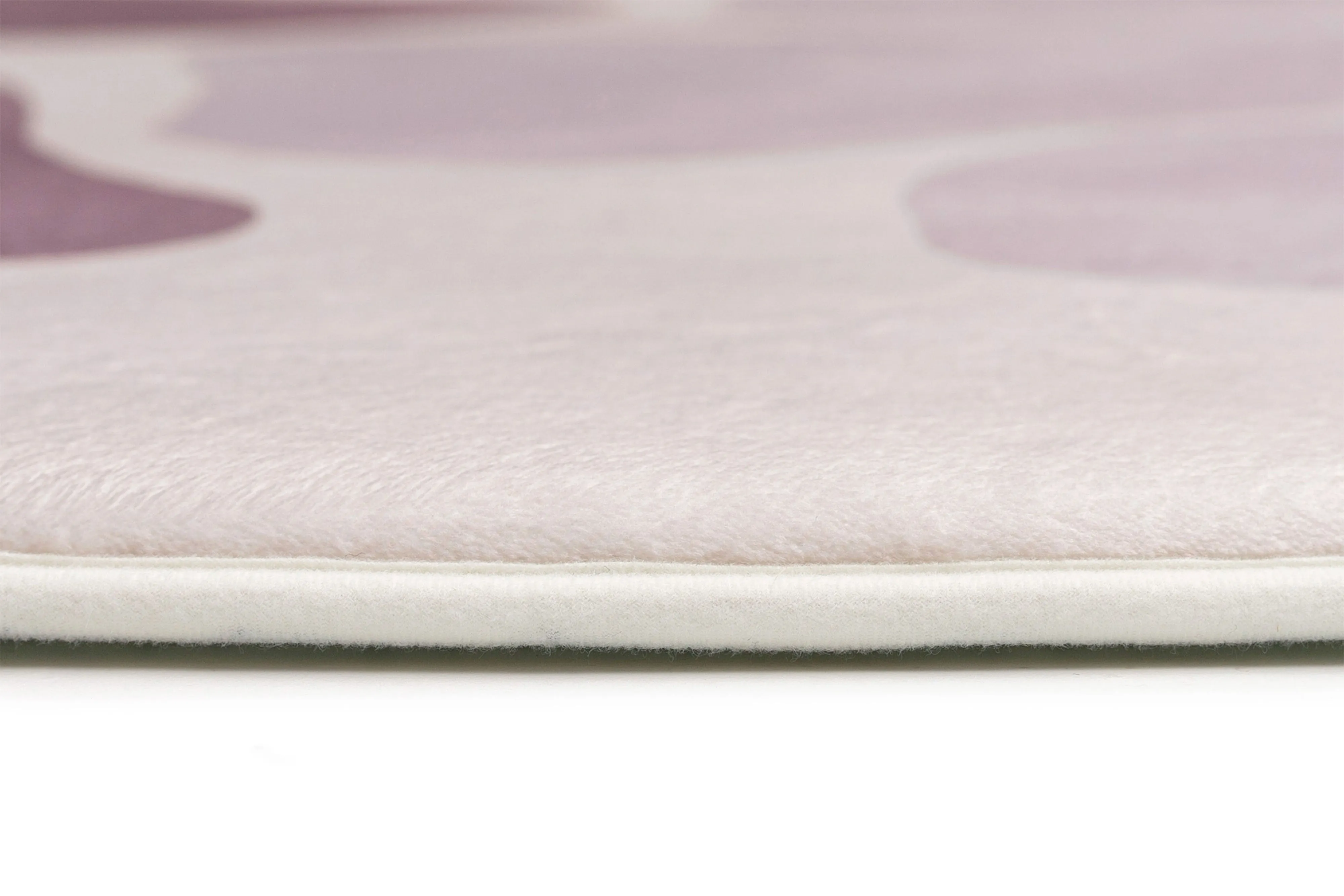 Aica Purple Flowers Rollie Pollie Round Playmat
