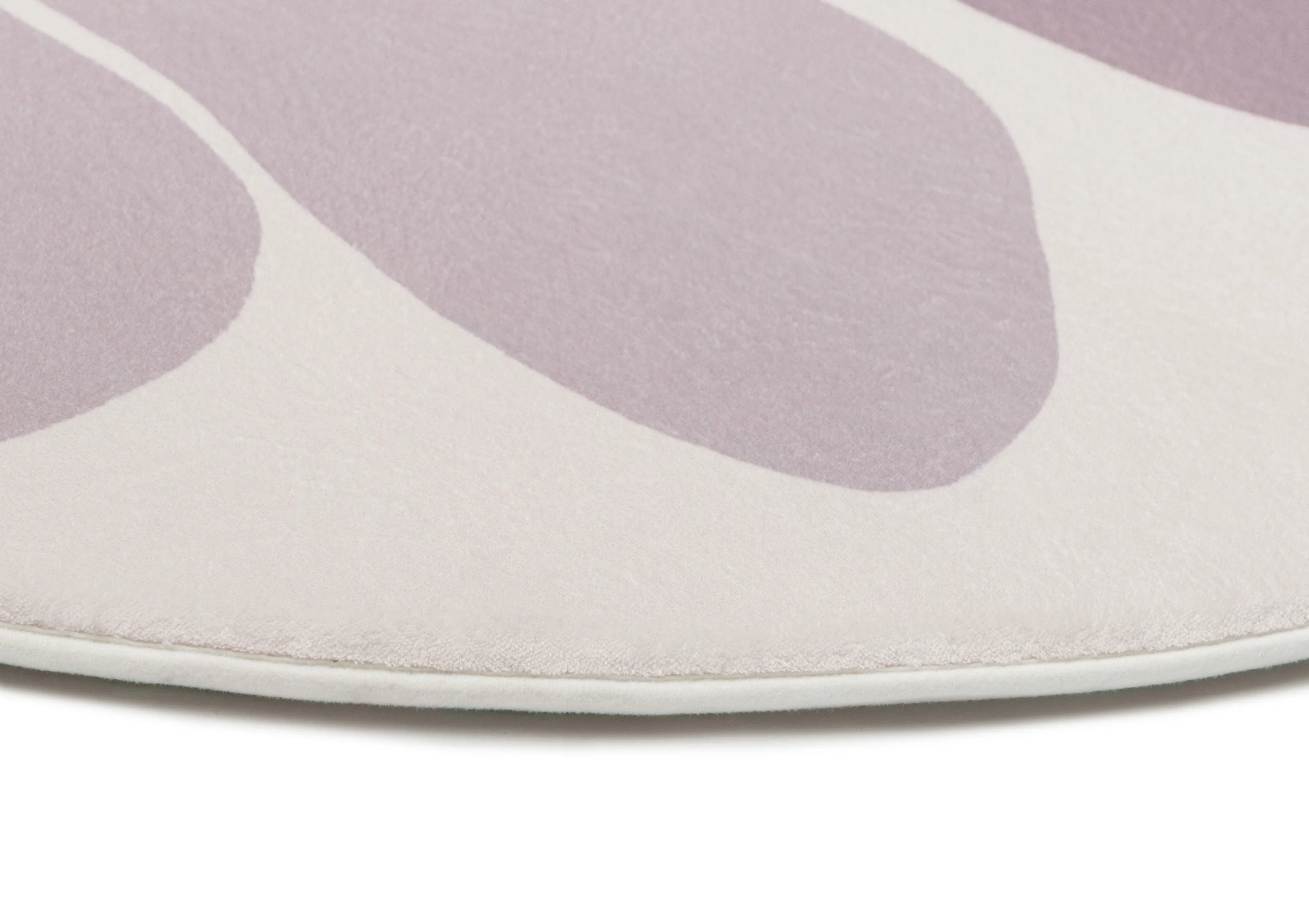 Aica Purple Flowers Rollie Pollie Round Playmat