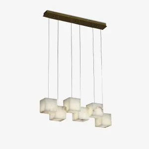 Alabaster Box Chandelierrustic chandelier,bedroom chandelier 