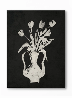 Alabaster Blooms, Canvasindoor decorative canvas print