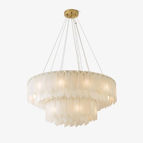 Alabaster Cascade Tiered Chandelierrustic chandelier,bedroom chandelier 