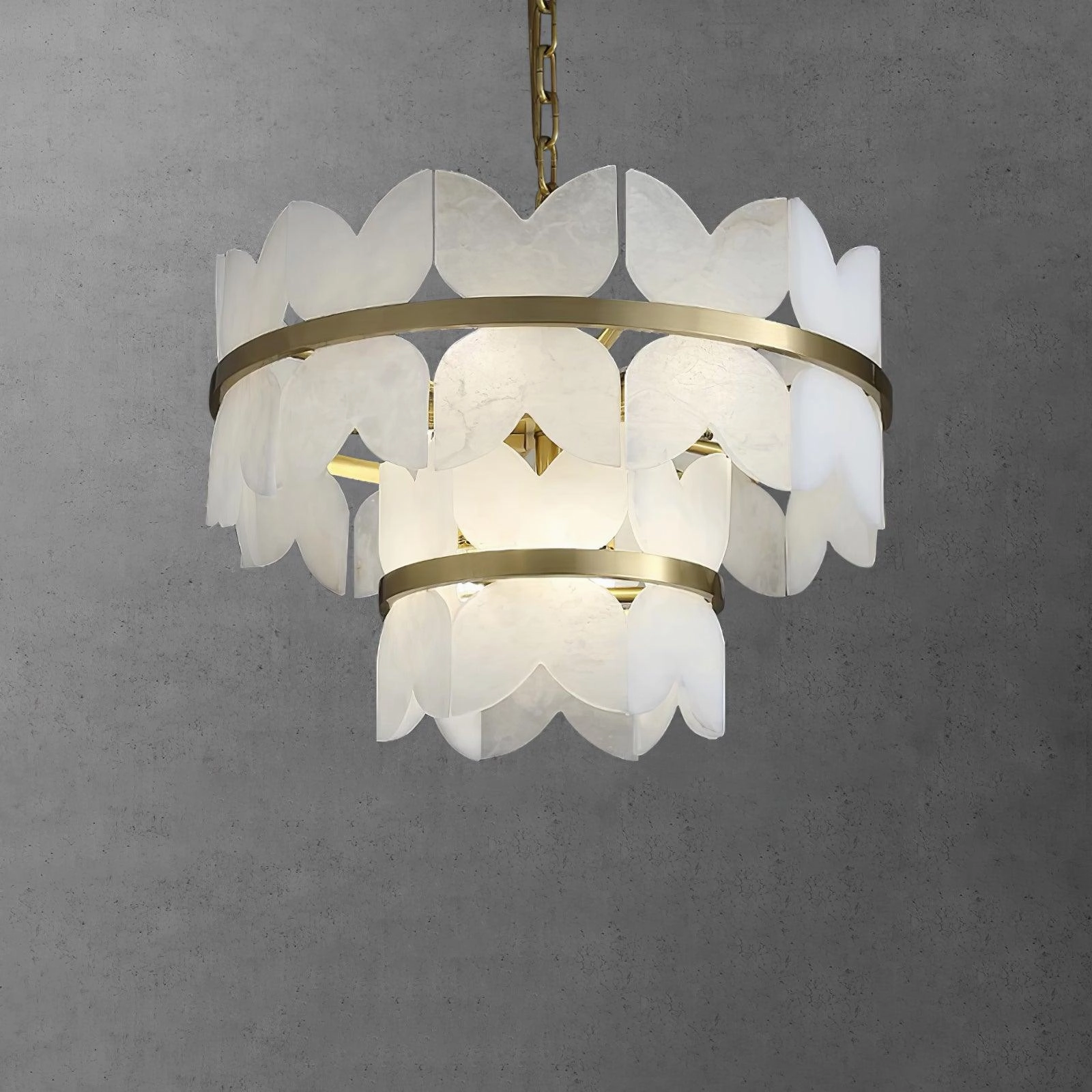 Alabaster Cloudscape Chandelier
