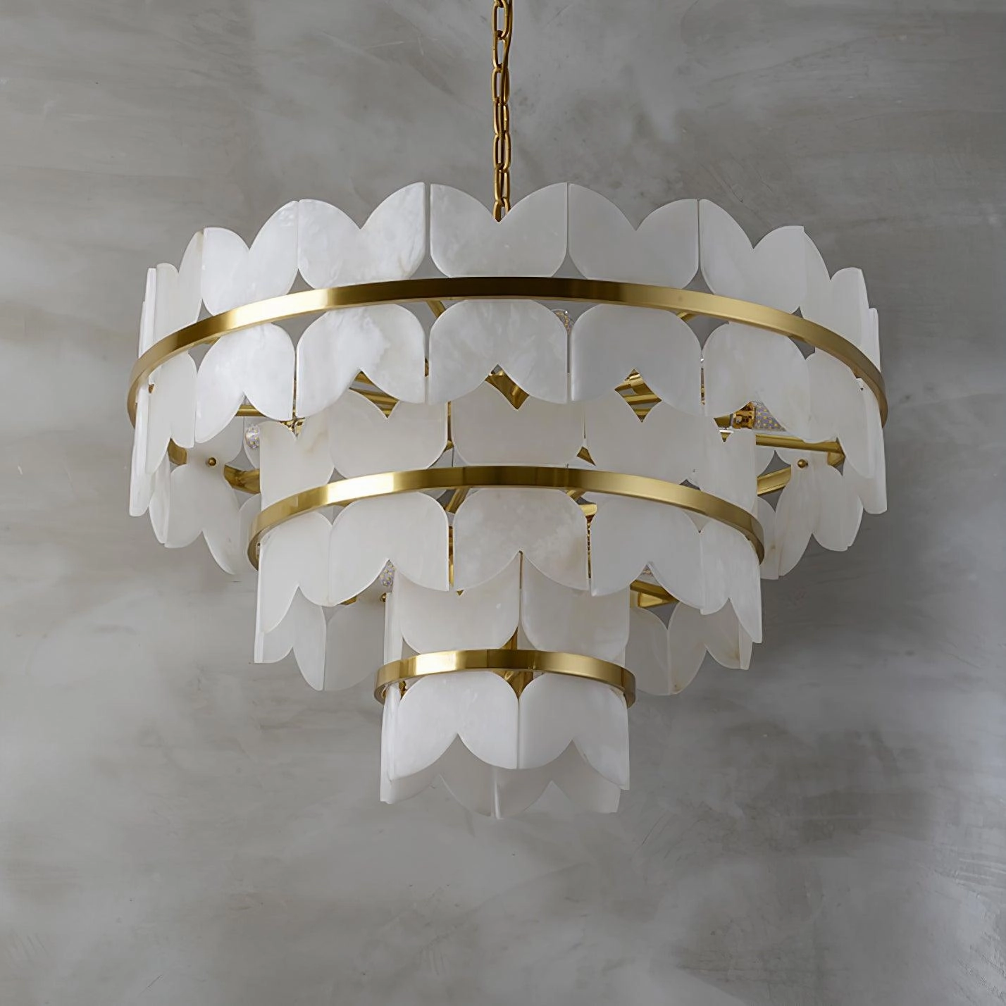 Alabaster Cloudscape Chandelier