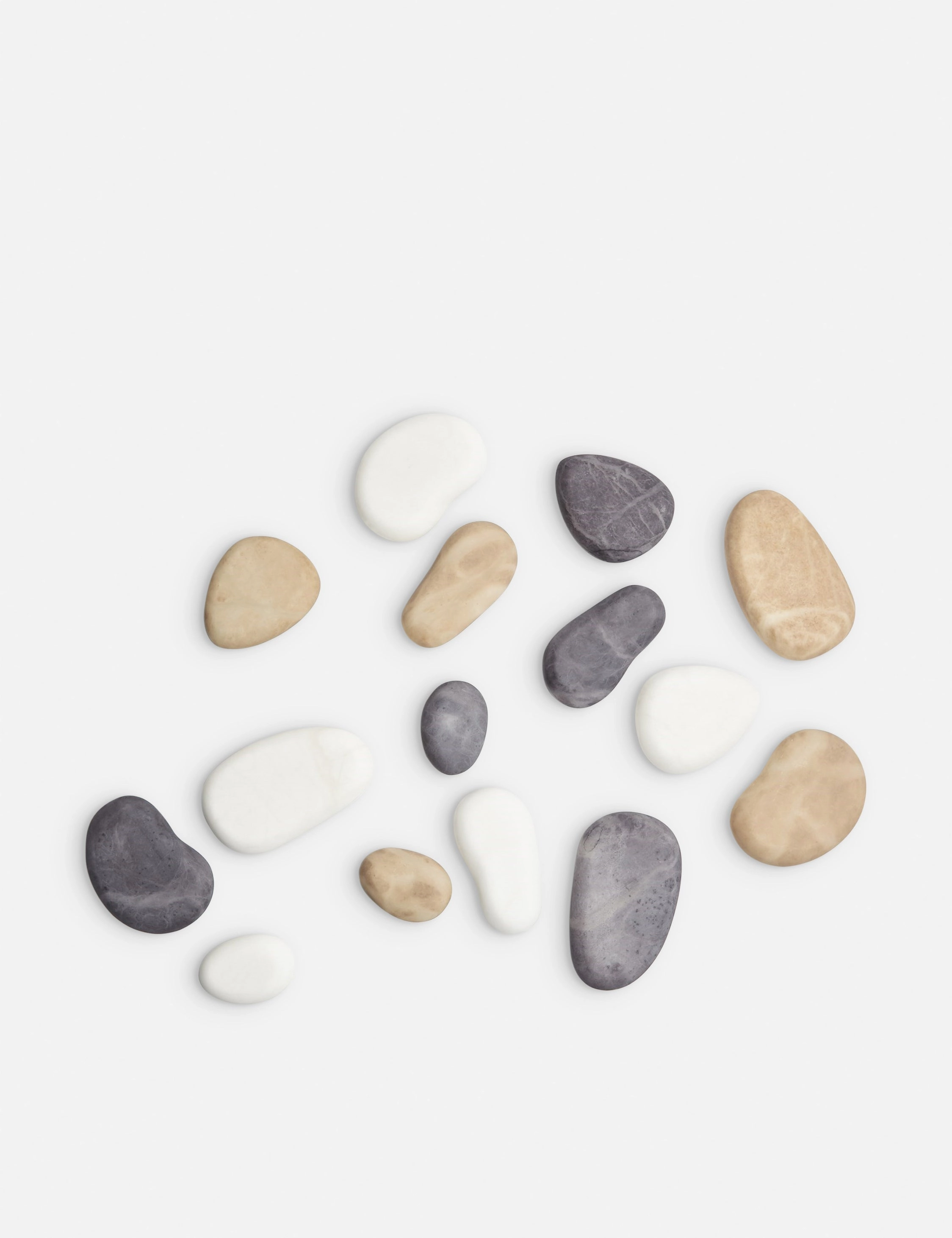 Alabaster River Rocks (Set of 5) by Ashley Childers