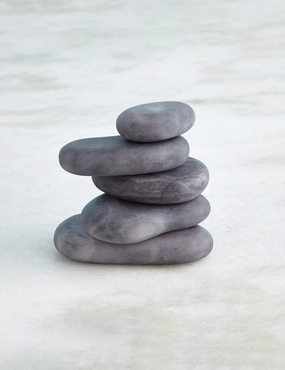 Alabaster River Rocks (Set of 5) by Ashley Childershome decor ,wall decor 