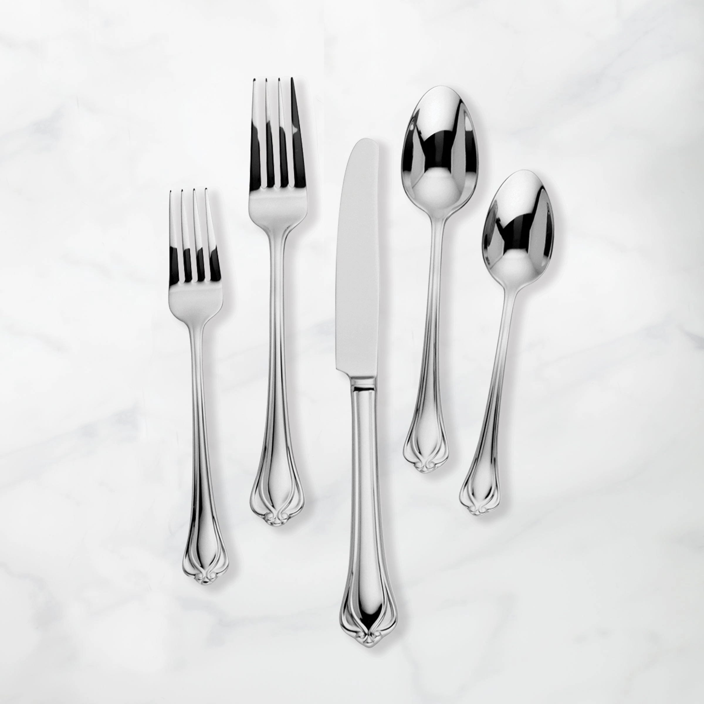 Alcott 89 Piece Flatware Seteco-friendly bamboo fiber tableware set 