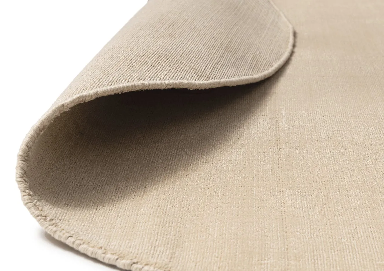 Alek Cream Handwoven PET Round Rug