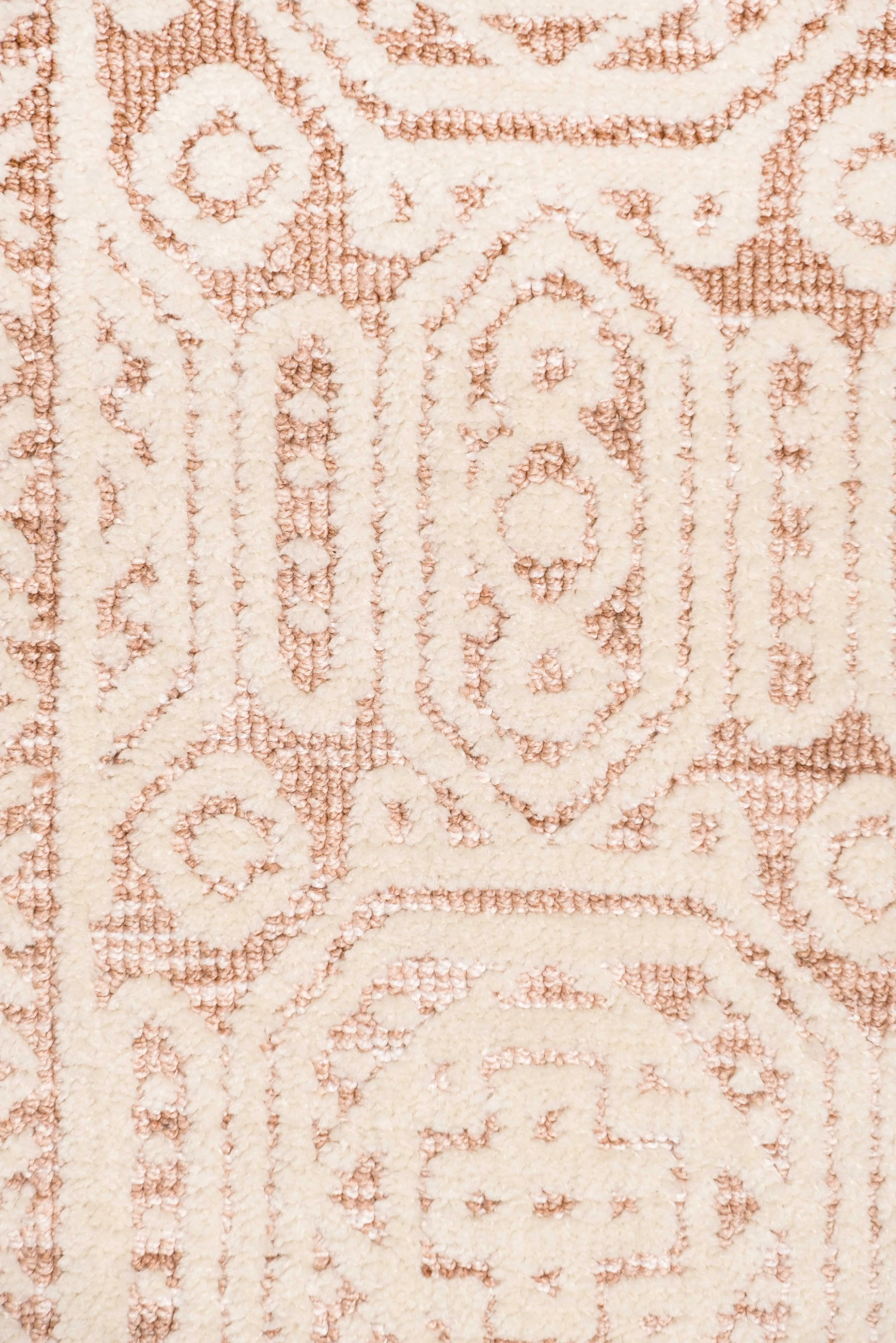 Alessandra Peach Ivory Runner Rug *NO RETURNS UNLESS FAULTY