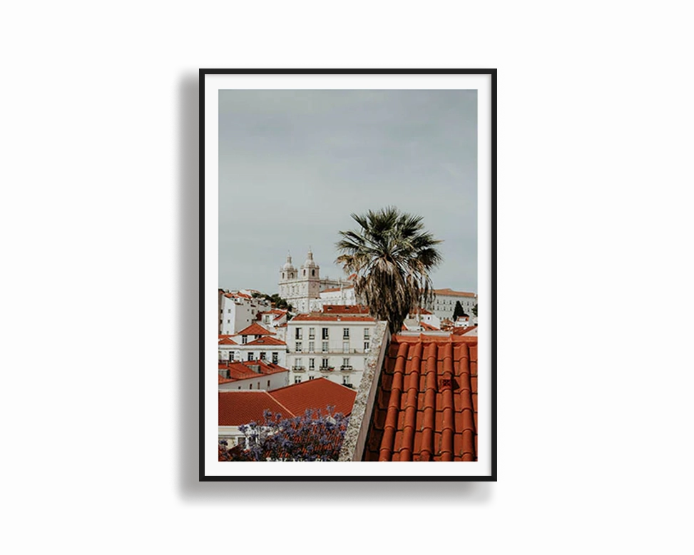 Alfama, Portugalmodern abstract painting decor