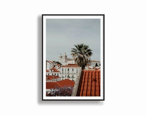 Alfama, Portugalnordic style wall decor
