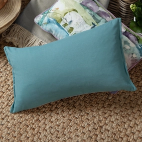 Alfresco Outdoor Oxford Cushion Tealbedding sets ,throw blankets 