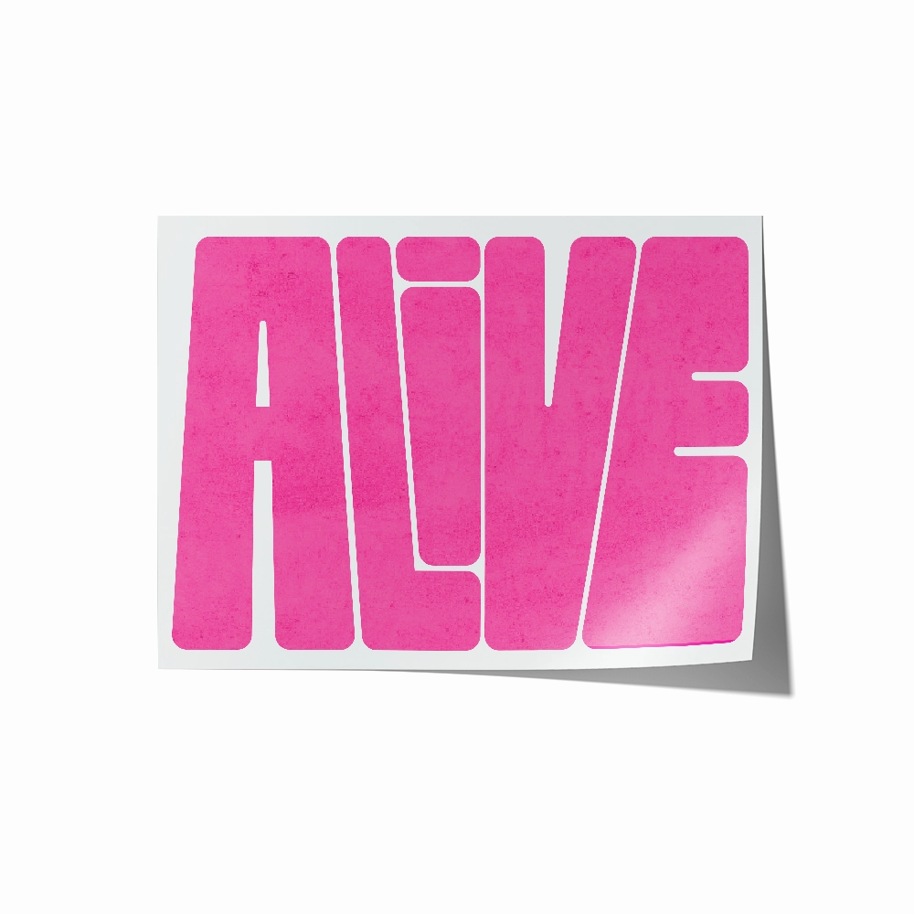 Alive Horizontal