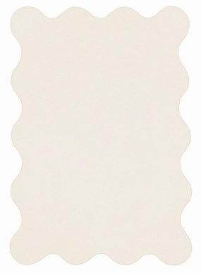 Allen Neutral Scallop Washable Rugmodern color block patchwork rug