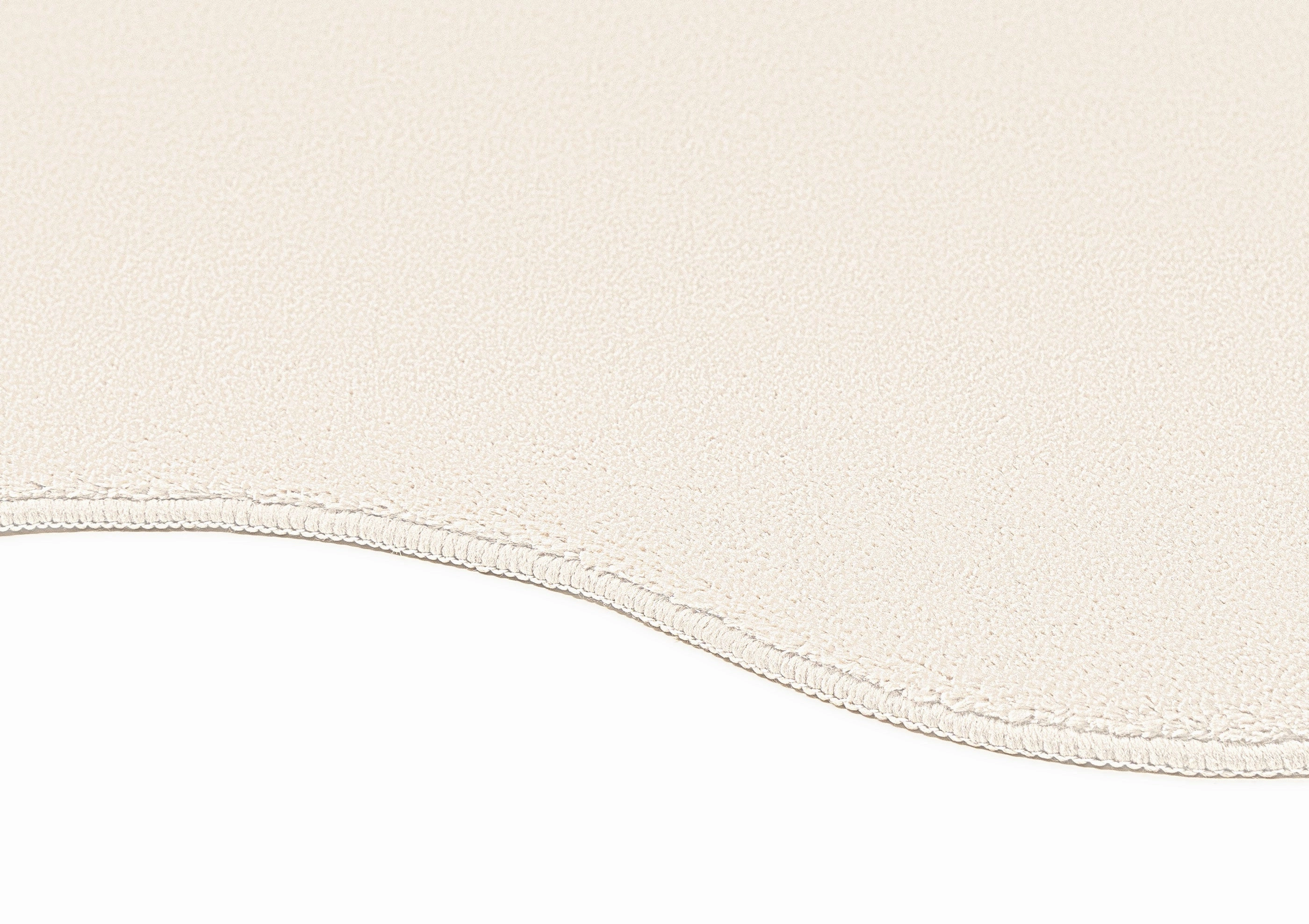 Allen Neutral Scallop Washable Rug