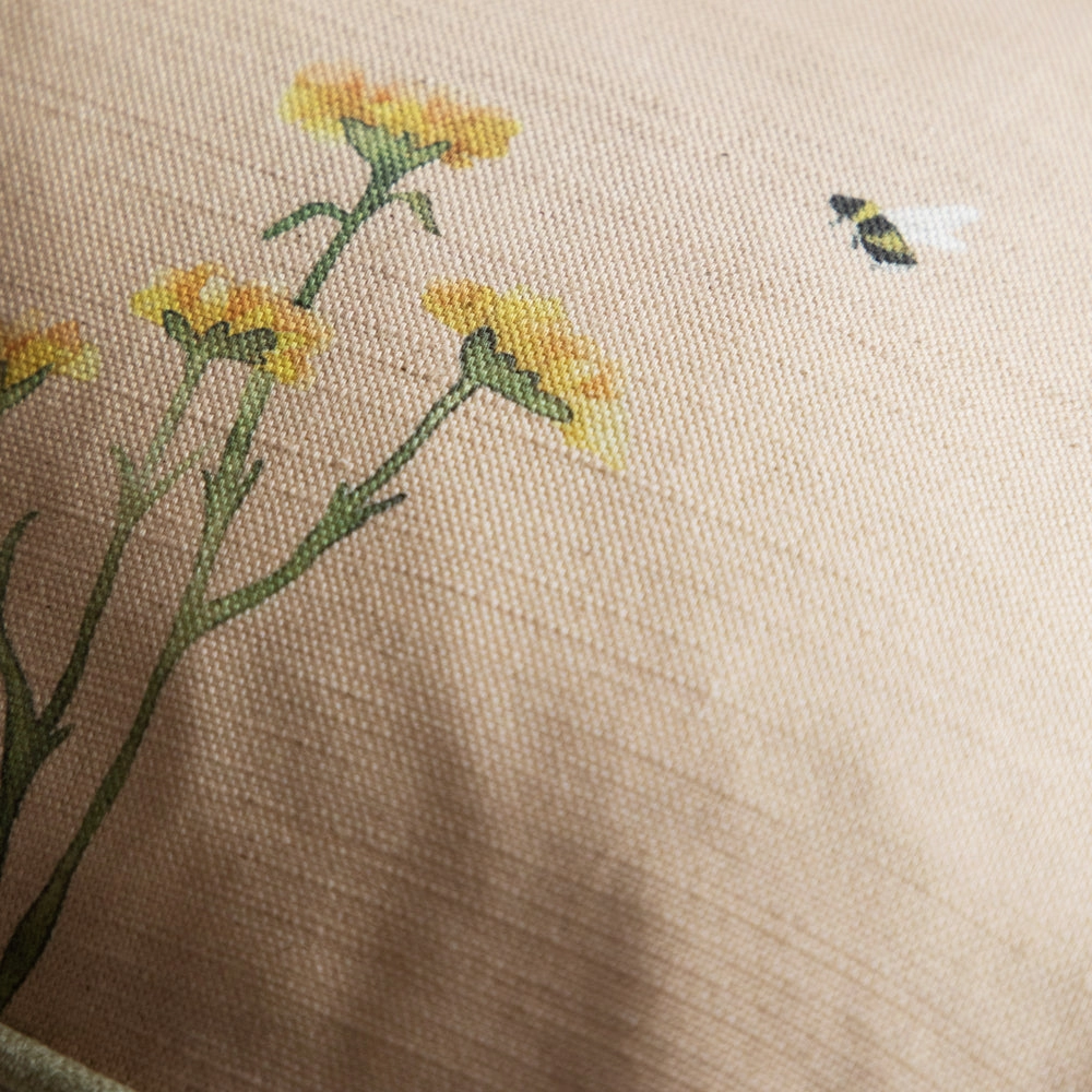 Allimore Printed Piped Cushion Blossom