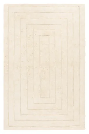 Allison Cream Beige Modern Cotton Washable Rug *NO RETURNS UNLESS FAULTYmodern color block patchwork rug