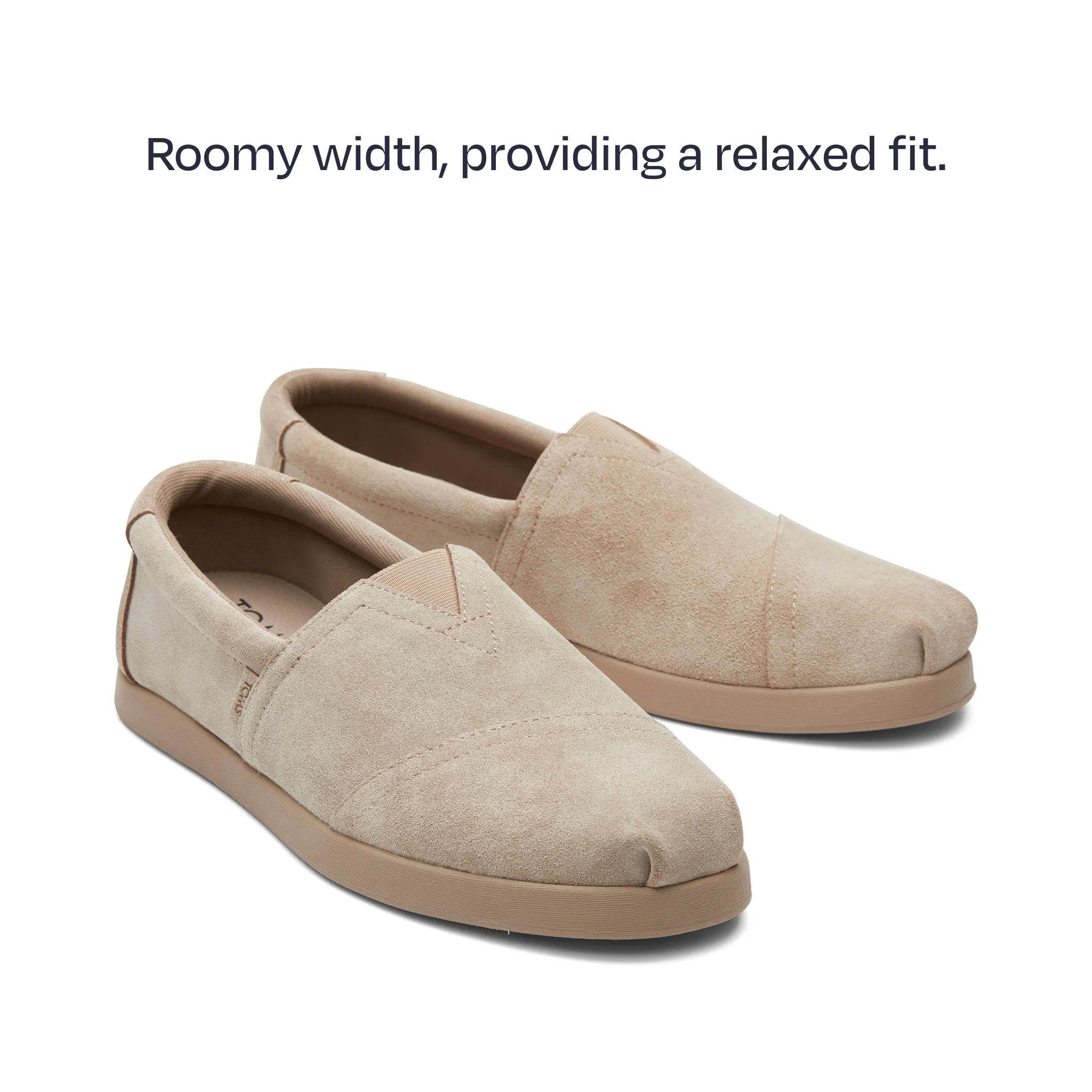 Alp FWD Taupe Distressed Suede