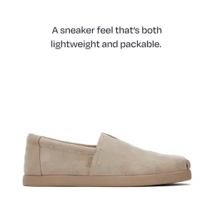 Alp FWD Taupe Distressed Suede