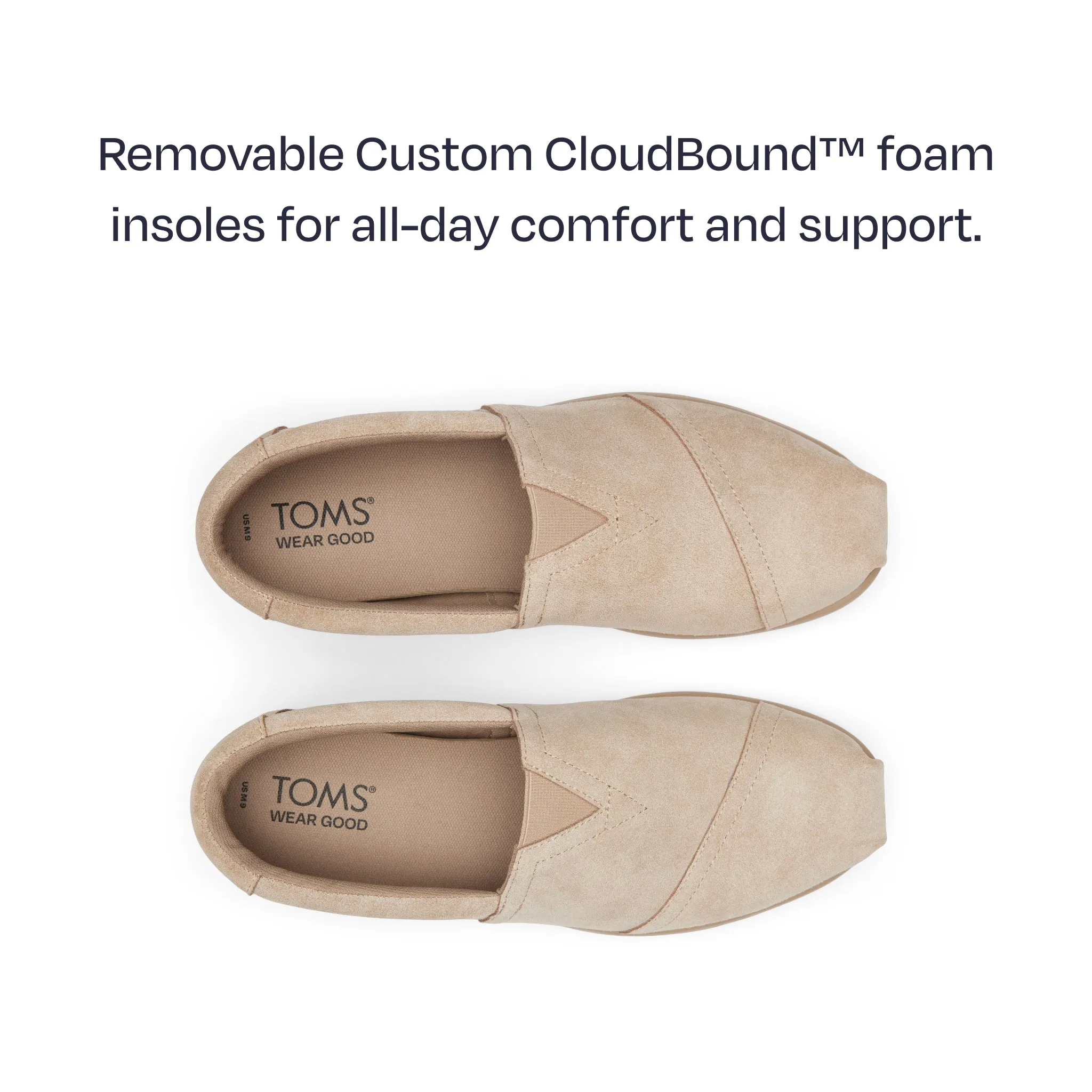 Alp FWD Taupe Distressed Suede