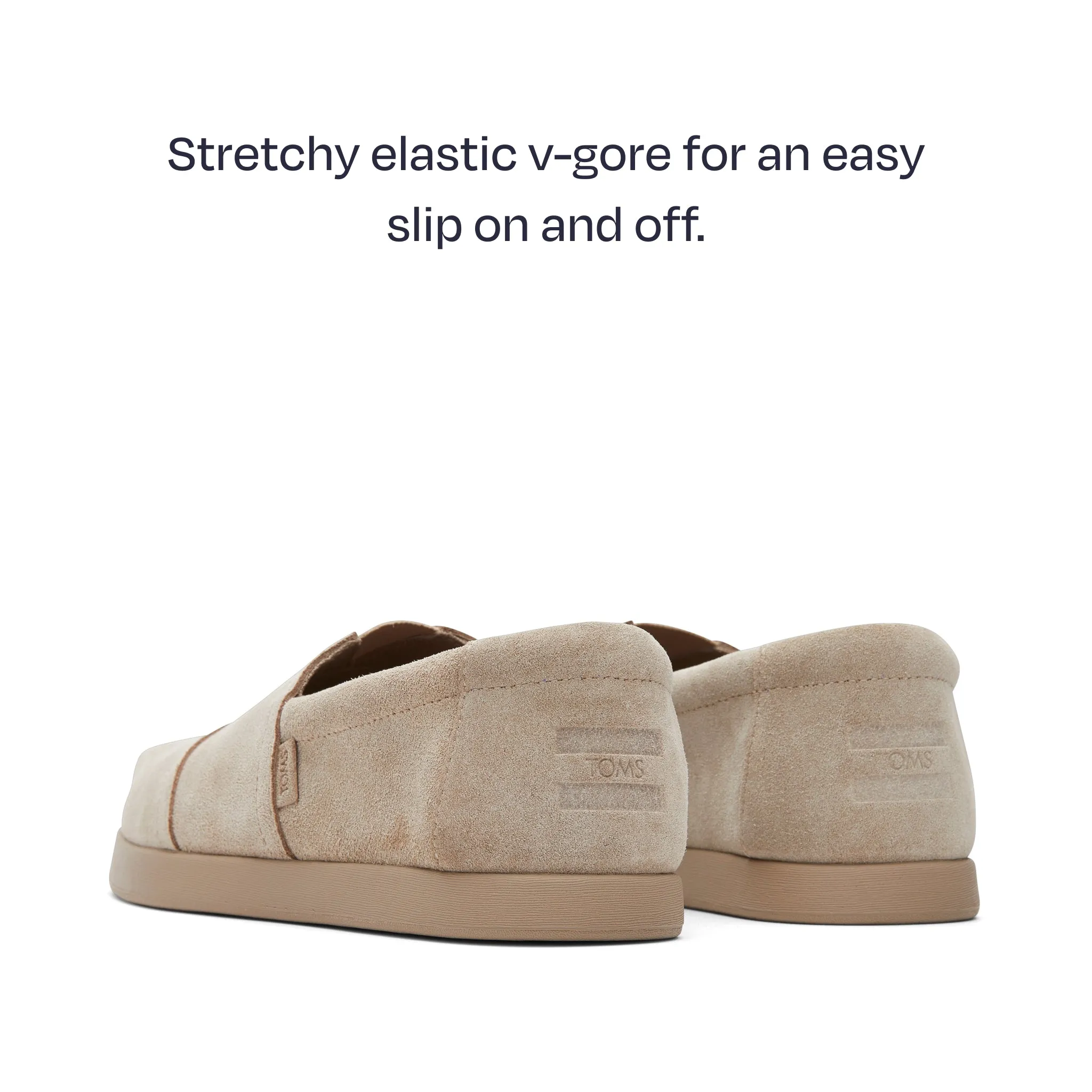 Alp FWD Taupe Distressed Suede