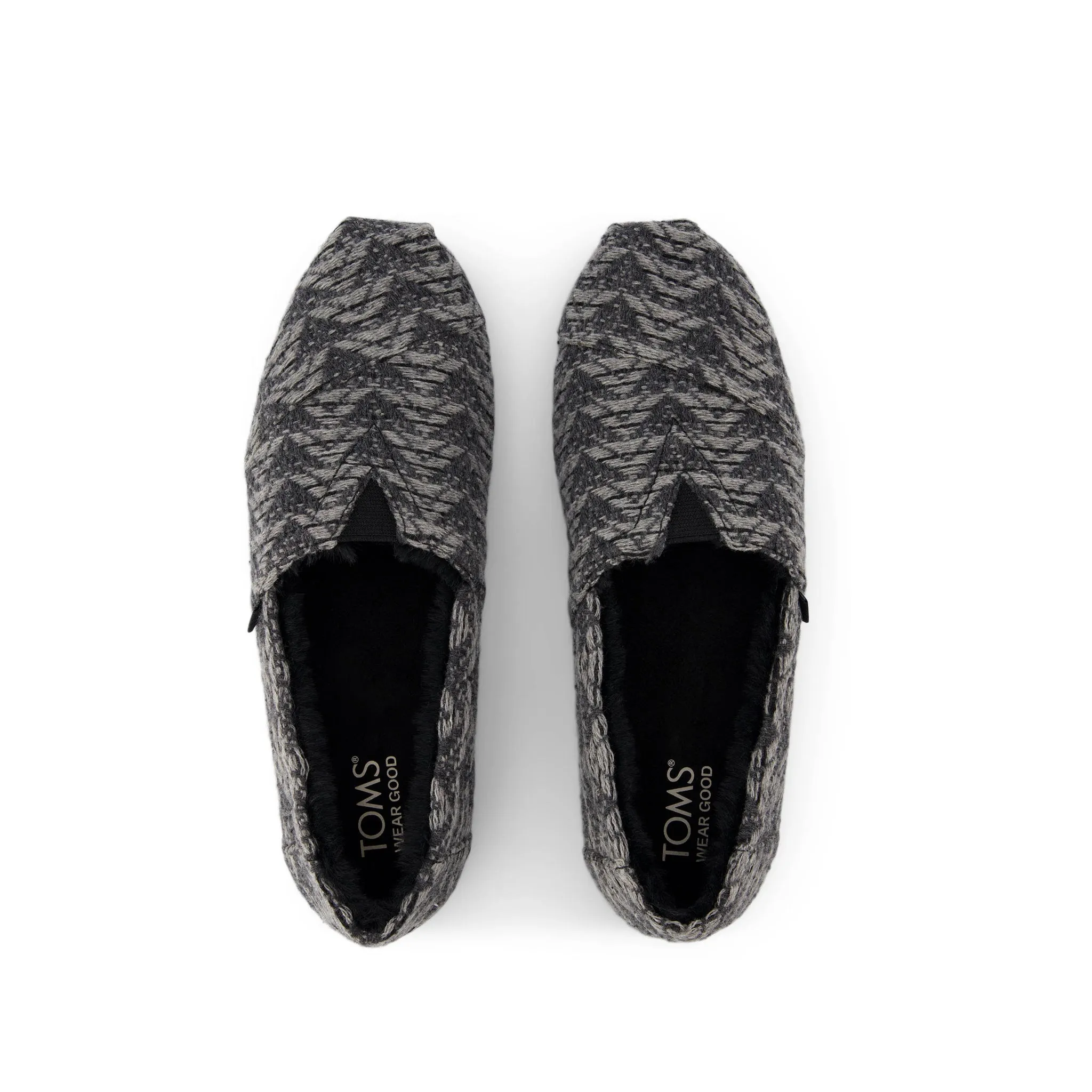 Alpargata Black Cozy Global Woven