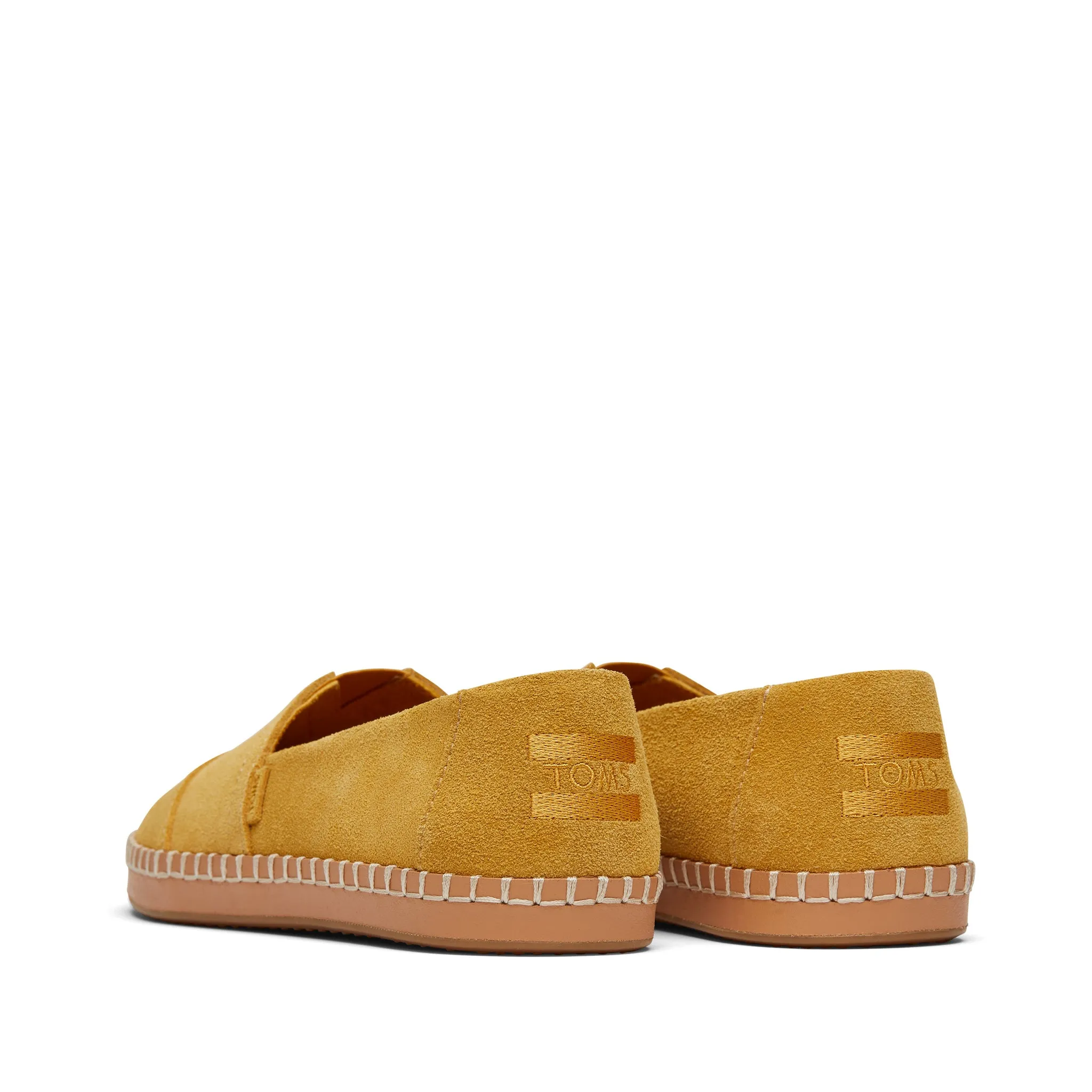 Alpargata Gold Suede Leather Wrap
