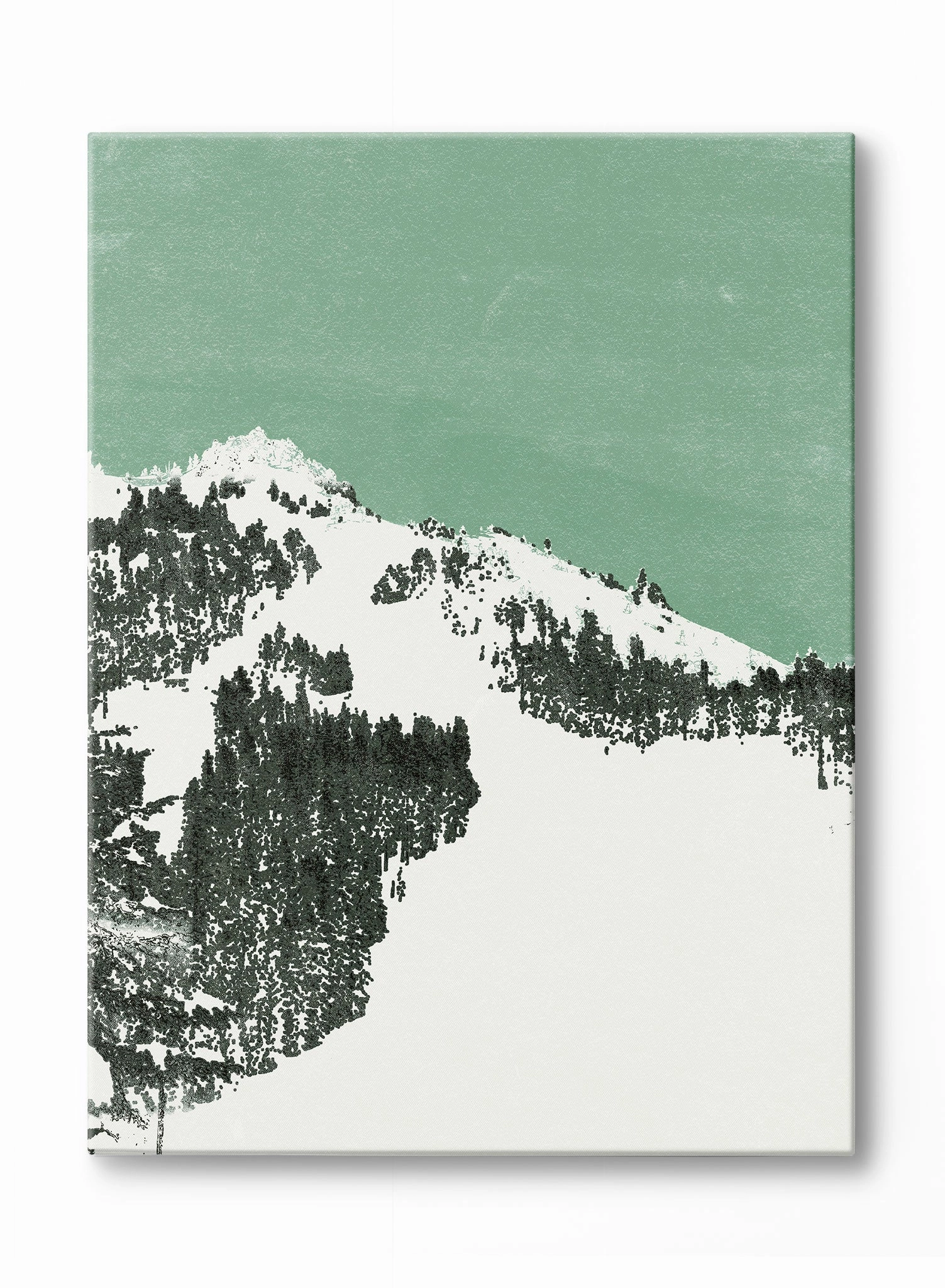 Alpine Slopes, Canvasindoor decorative canvas print