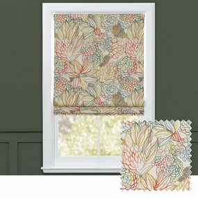 Althorp Printed Cotton Made to Measure Roman Blinds Cinnamonhome decor ,wall decor 