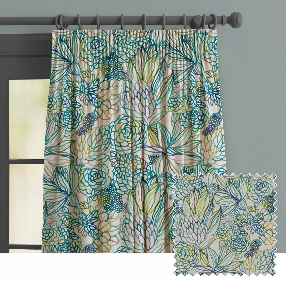 Althorp Printed Made to Measure Curtains Capri/Linenbedding sets ,throw blankets 