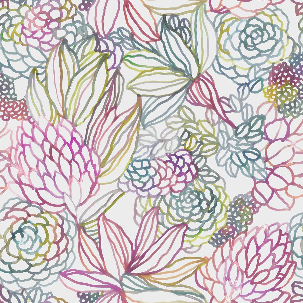 Althorp Printed Made to Measure Curtains Sorbet
