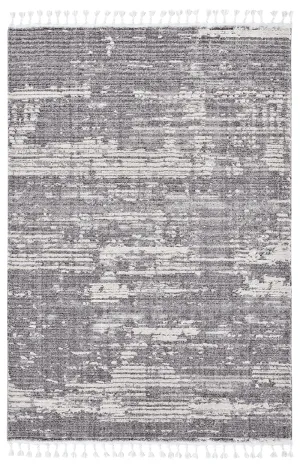 Alyssa Ivory Grey Rug *NO RETURNS UNLESS FAULTYmodern color block patchwork rug
