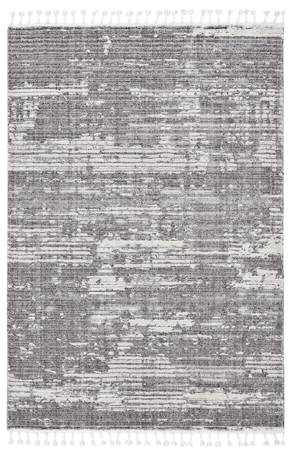 Alyssa Ivory Grey Rug *NO RETURNS UNLESS FAULTYmodern color block patchwork rug